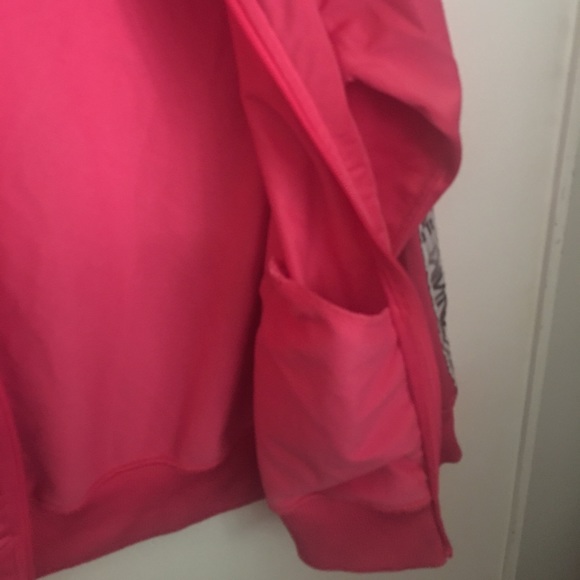 Nike Girls Lightweight Outdoor Full-Zip Track Style Pink Jacket - Picture 4 of 5